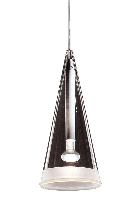 Transparent Suspension Lamp design Achille Castiglioni for Flos SDM Product Selection