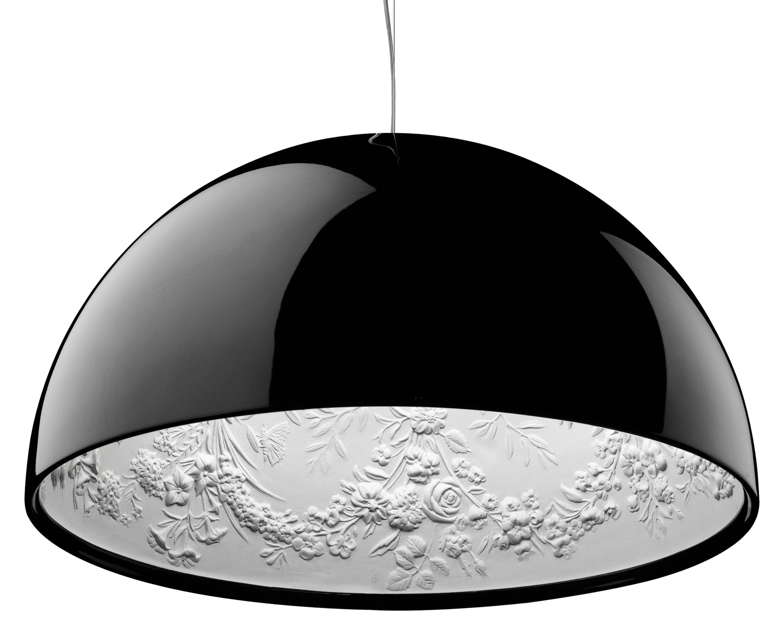 Skygarden 1 Suspension Lamp - Ø 60 cm Black lacquered Flos Marcel Wanders