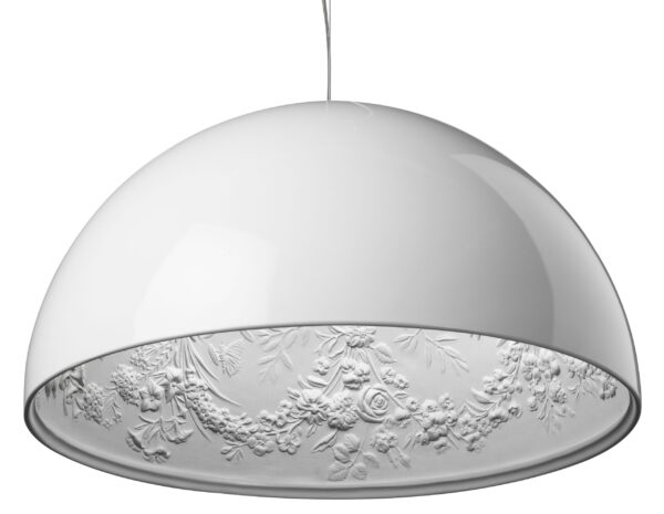 Lámpara de suspensión Skygarden 2 - Ø 90 cm Lacado blanco Flos Marcel Wanders