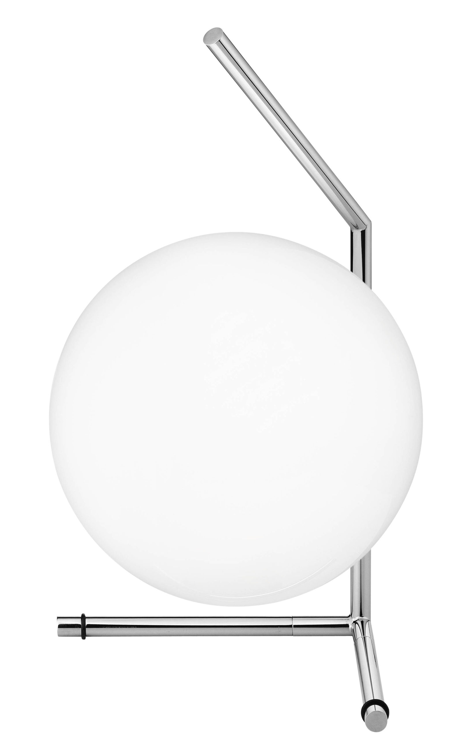 Lámpara de mesa baja IC T1 - H 38 cm cromado Flos Michael Anastassiades