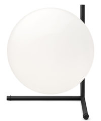 Επιτραπέζια λάμπα IC T2 - H 35 cm Λευκό | Μαύρο Flos Michael Anastassiades