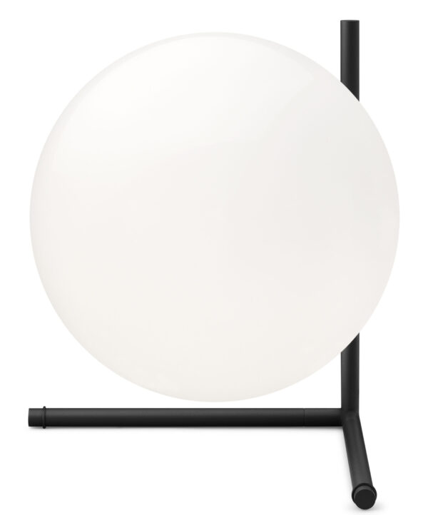 Lampu Meja IC T2 - H 35 cm Putih | Flos Hitam Michael Anastassiades