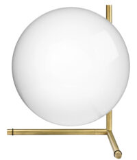 IC T2 Table Lamp - H 35 cm Brass Flos Michael Anastassiades