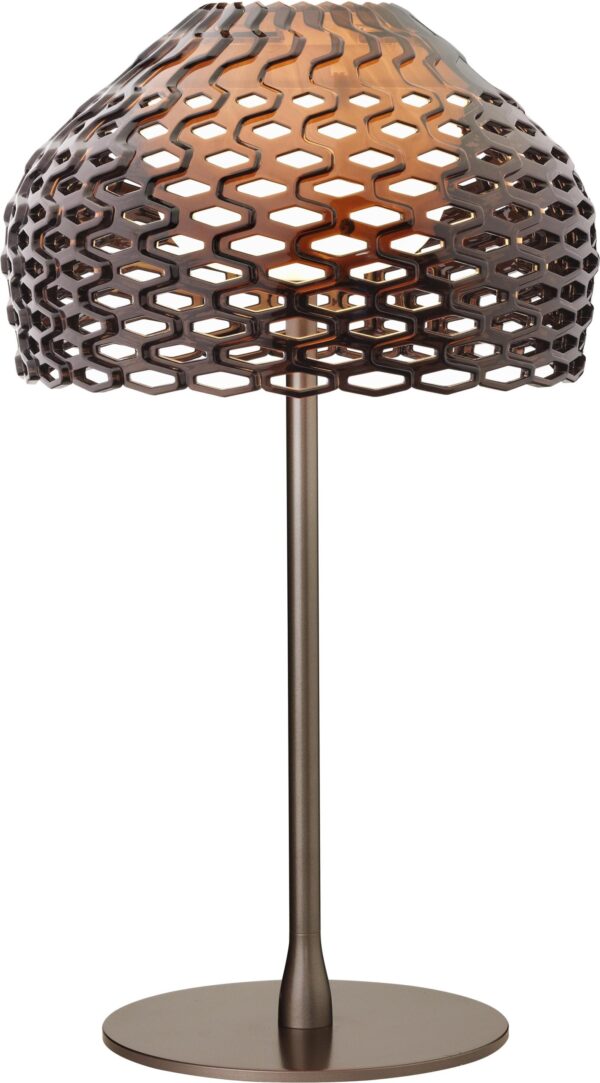 Lámpara de mesa Tatou - H 50 cm Gris-ocre Flos Patricia Urquiola