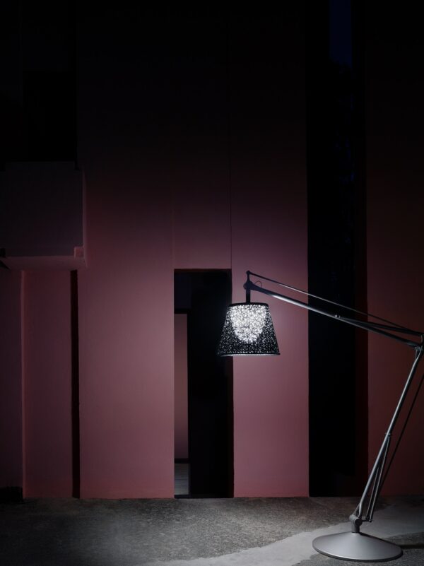 Εξωτερική λάμπα Superarchimoon - H 214 cm Αλουμίνιο | Panama Flos Philippe Starck
