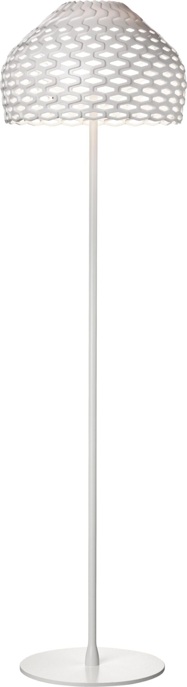 Lâmpada de assoalho Tatou F - H 180 cm Branco Flos Patricia Urquiola