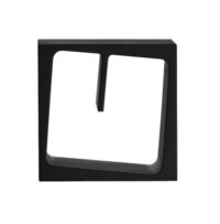 Quby bookcase - module - Black B-LINE Stefan Bench