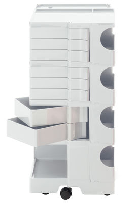 A storage unit Boby cm 94 - 8 drawers White B-LINE Joe Colombo
