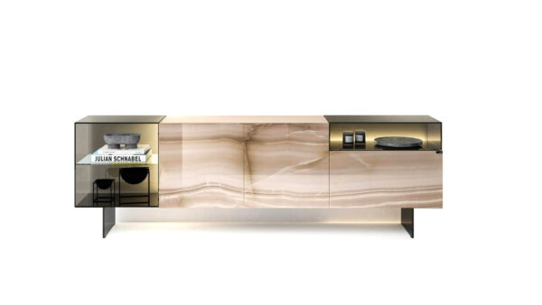 Lago sideboard 36e8 Glass Collection of Lago sideboards 1