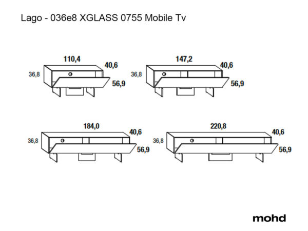 Mobile TV Lago 36e8 XGlass Mobile Tv - 0755  Lago  2