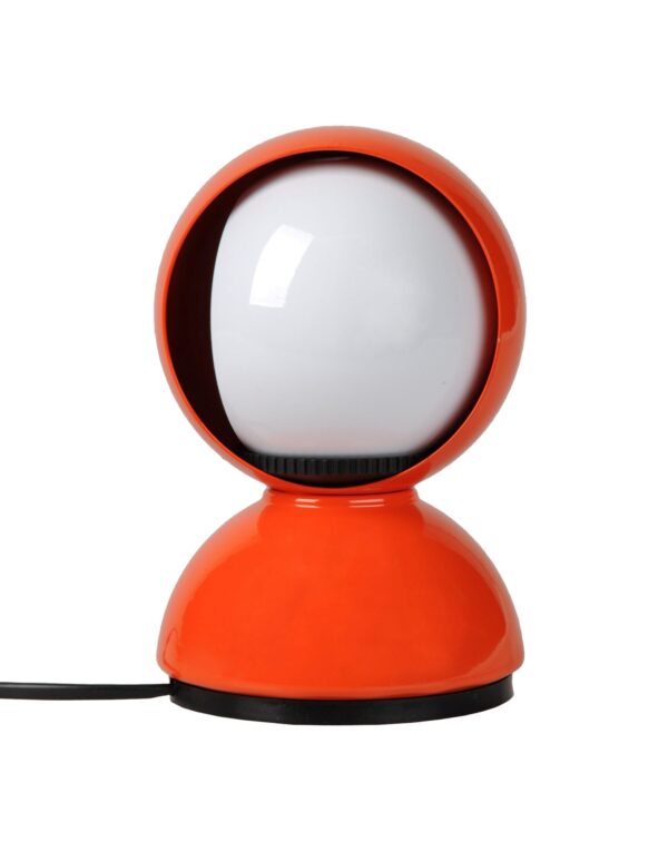 Jadual lampu ECLIPSE Orange Artemis Vico Magistretti 1
