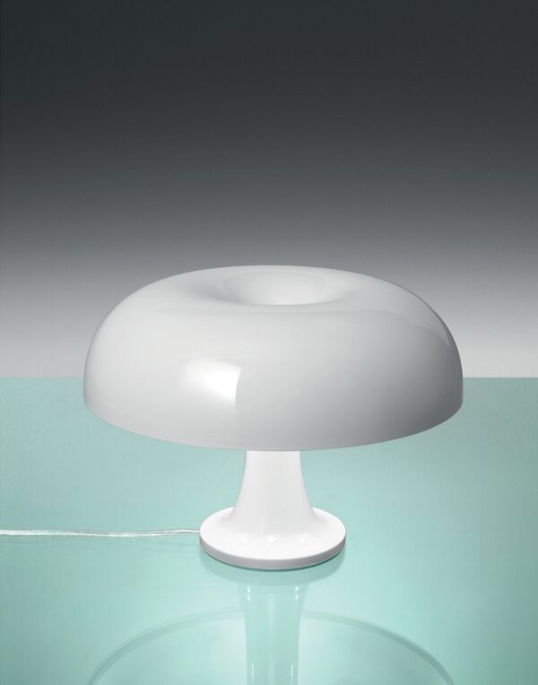 Table lamp NESSINO White ARTEMIDE Giancarlo Mattioli 2