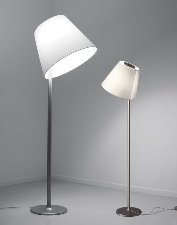 Floor lamp MELAMPO Grey ARTEMIDE Adrien Gardère 2