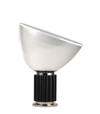 Επιτραπέζιο φωτιστικό Taccia LED Μικρό Μαύρο|Διαφανές Flos Achille Castiglioni|Pier Giacomo Castiglioni