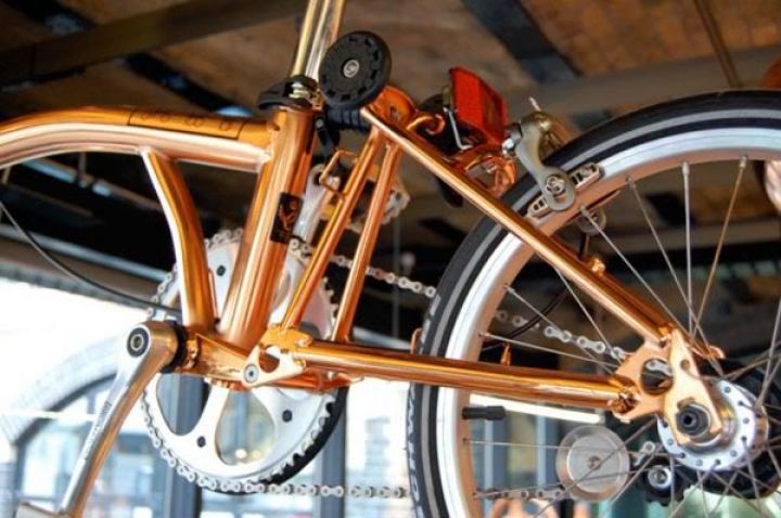 Tom-Dixon-brompton-Falten-Fahrrad-Kupfer-4