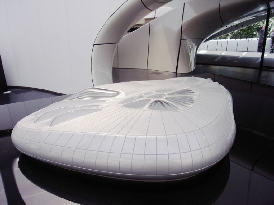 Zaha Hadid's Mobile Art Pavilion 12