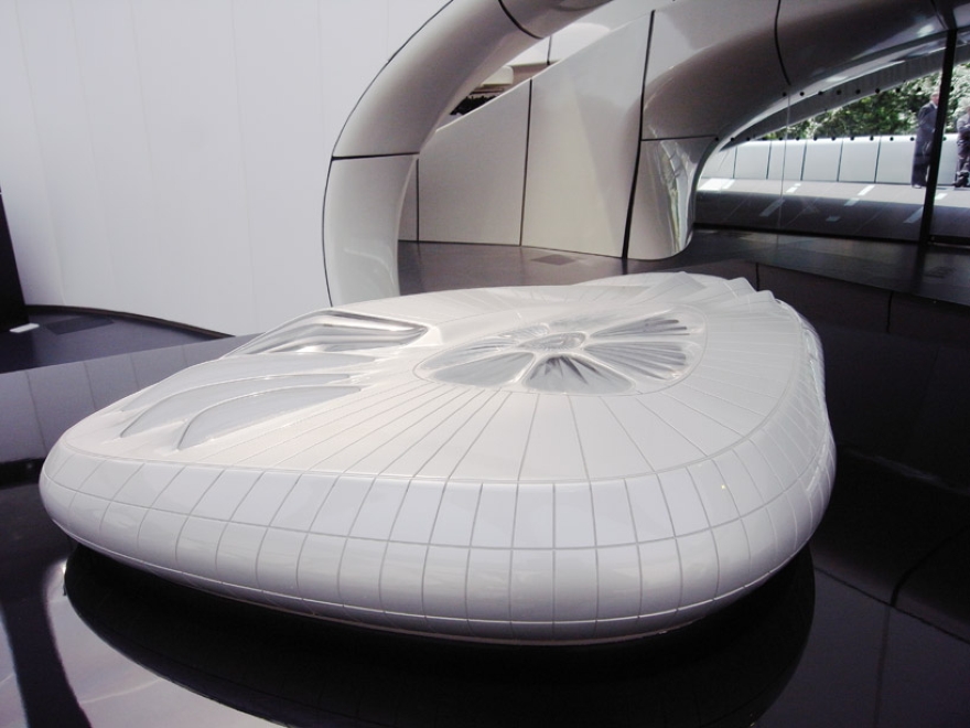 De Zaha Hadid Móvel Art Pavilion 12