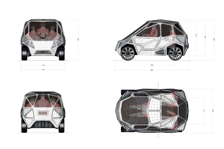 Mark_Beccaloni_e_Mauro_Fragiotta_exo_auto_elettrica_geodetica_2