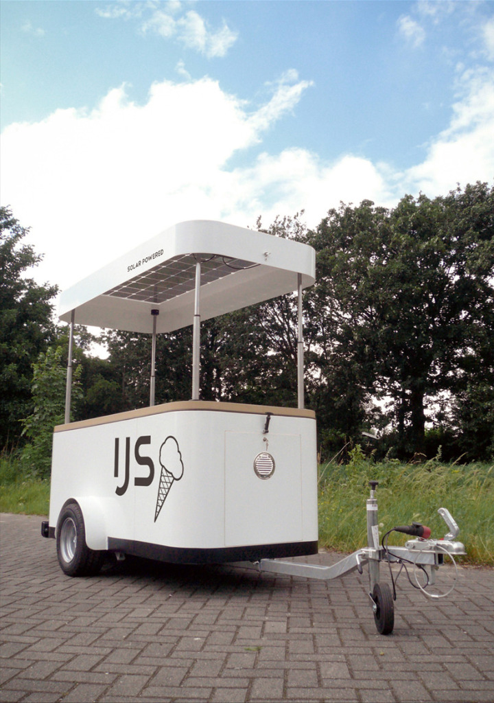 spring time sustainable ice cream cart 018