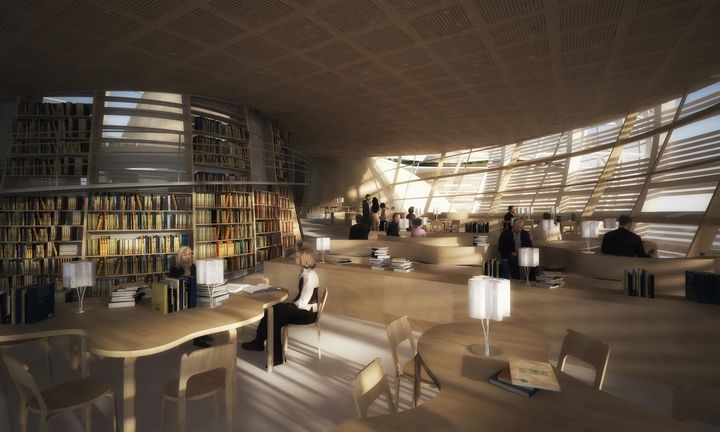 Djuric Tardio Architectes Helsinki Biblioteca central de 04