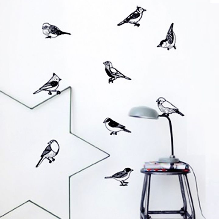 Stickers vinyl birds