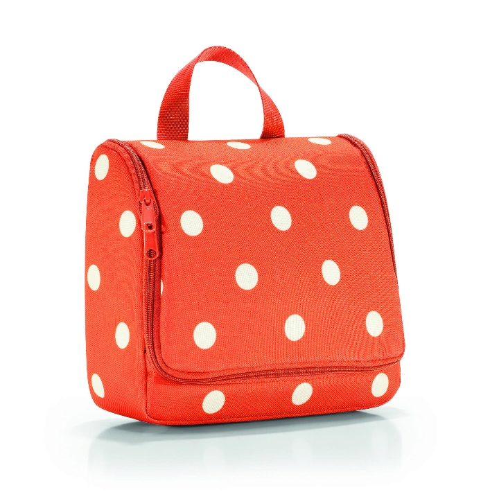 Reisenthel toiletbag carrot dots