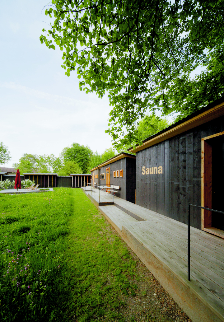 URLAUBSARCHITEKTUR berge Sauna c Jaeger und Jaeger