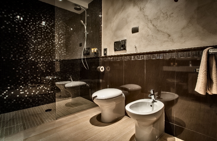 Hansgrohe para Grand Hotel MaMa banheiro de Conforto do Quarto