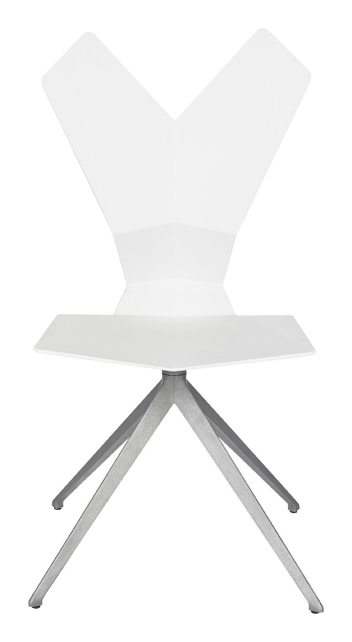 Swivel.Aluminium.White.Front 1