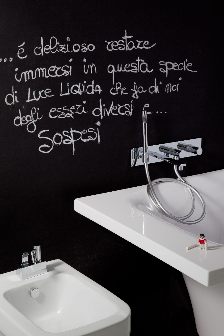 Bonomi - ELLE - moconomando mixer for wall wash basin ph.Clerici A 6