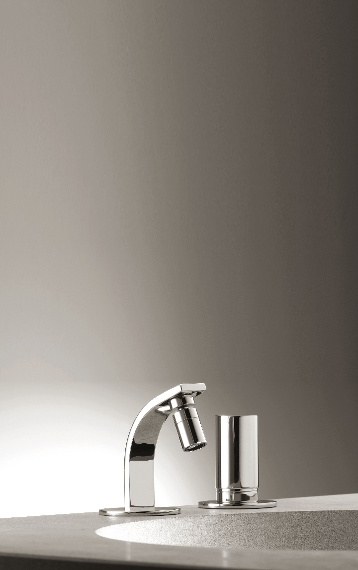 Bonomi - ELLE - moconomando mixer for wall wash basin ph.Clerici A 9