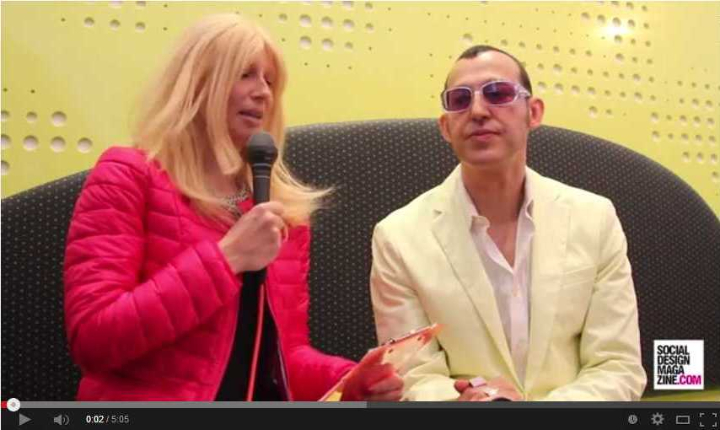 Interview with Karim Rashid Furniture Fair 2014