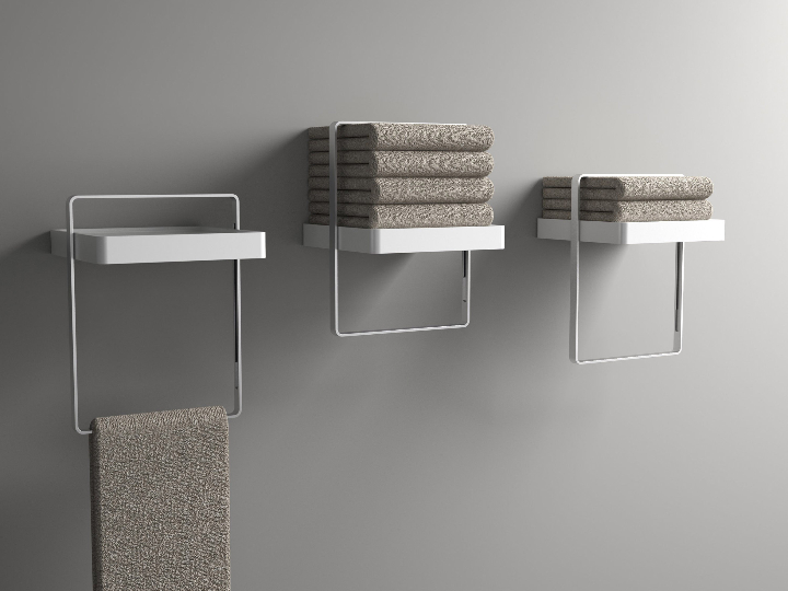 Slide Towel Shelf