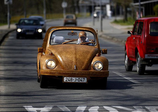 Ξύλινο-Volkswagen Beetle--002