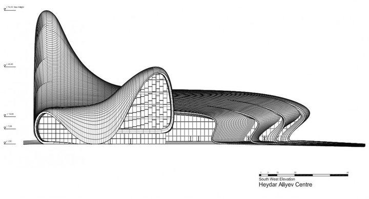 Heydar Alijevas centras Zaha Hadid Socialinis dizainas Žurnalas-45