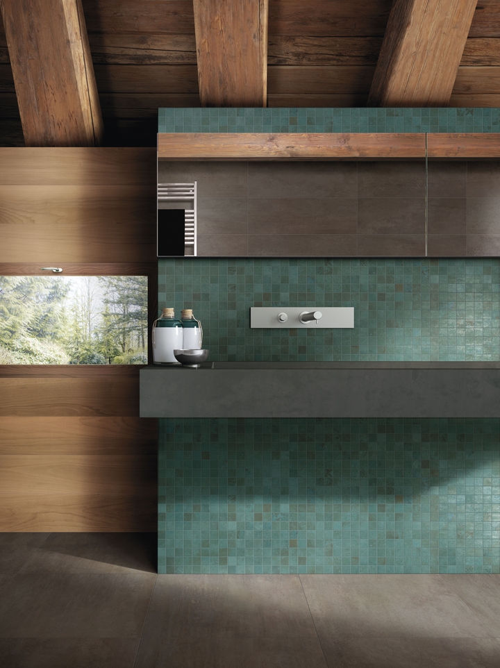 Social Design Magazine Caesar-TRACE mint mosaico