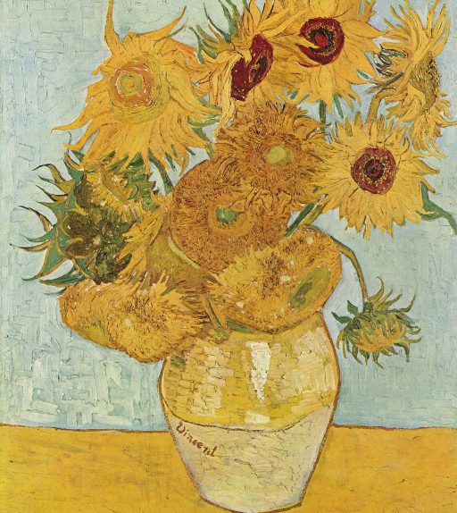 Mazzo Di Fiori Van Gogh.Other Than Still Life The Liveliness Of The Design Of The Flowers