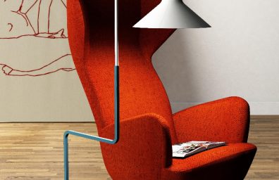 ZAVA Floor Lamp SISTER par Enrico Azzimonti