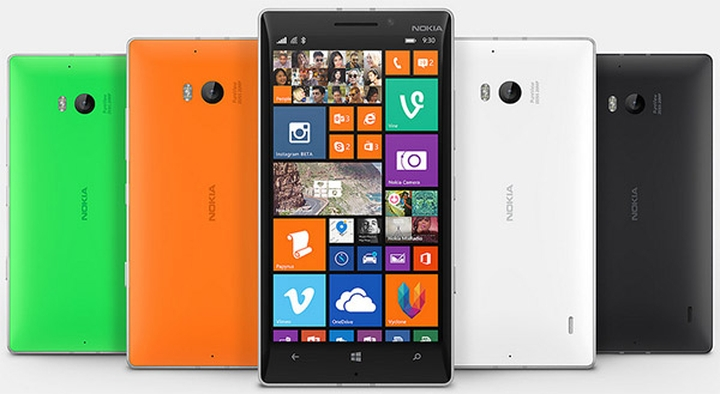 couleurs lumia 930