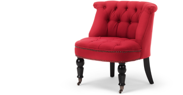 bouji chair poppy red lb1 1