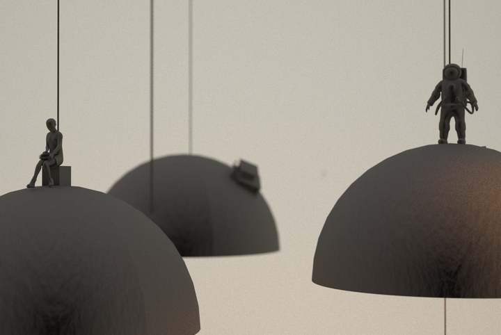 Leonardo Fortino land lamp 2