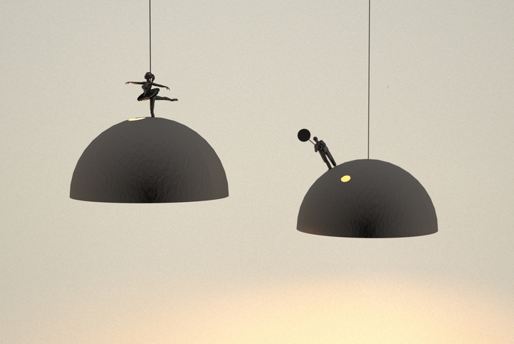 Leonardo Fortino Land Lampe 5