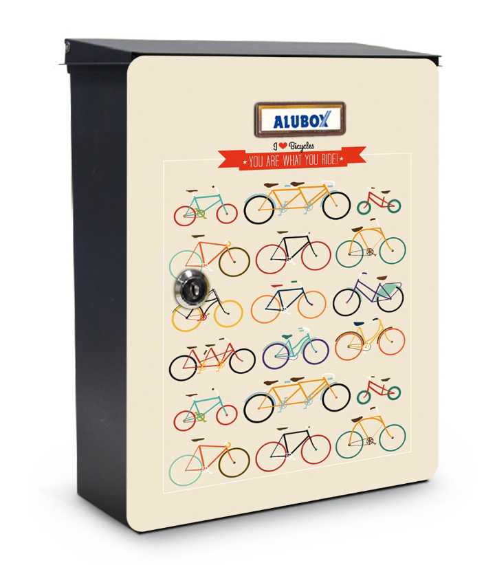 Biciclette cassetta postale design miabox by mia