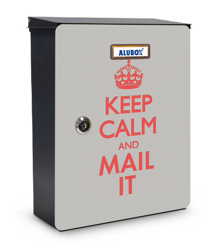 Keep Calm cassetta postale design miabox by mia