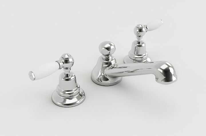 Italica variant lever washbasin mixer