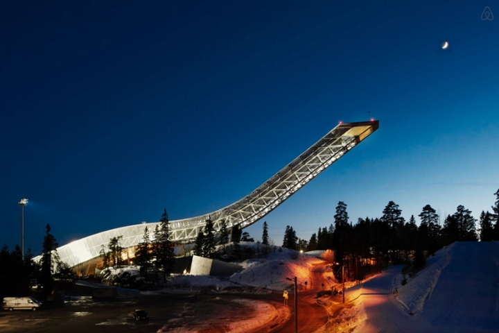 Airbnb JDS Holmenkollen σκι ρετιρέ άλμα 11