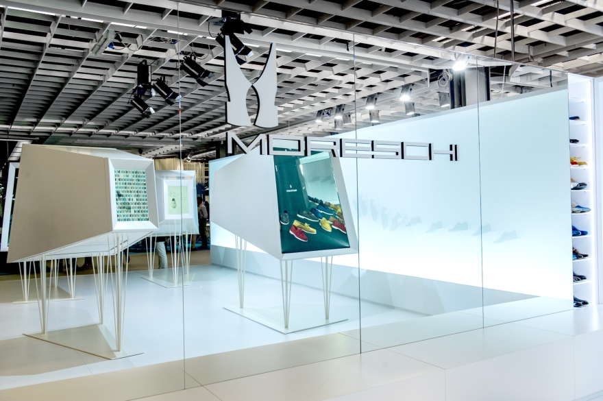 espace d'exposition Moreschi, Man 2015 de Pitti, projet Migliore + Servetto Architects