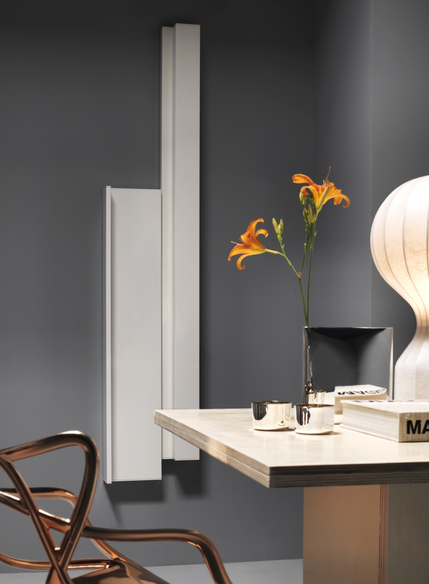 Rift est une conception de radiateur modulaire: Ludovica + Roberto Palomba avec Matteo Fiorini
