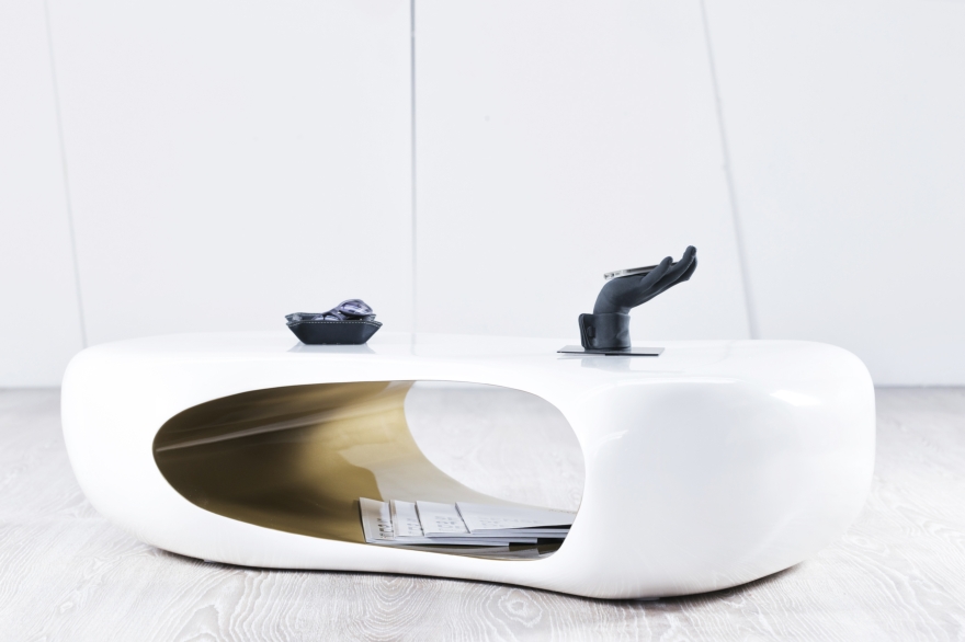 Kugel Couchtisch von Design Studio Ferrante