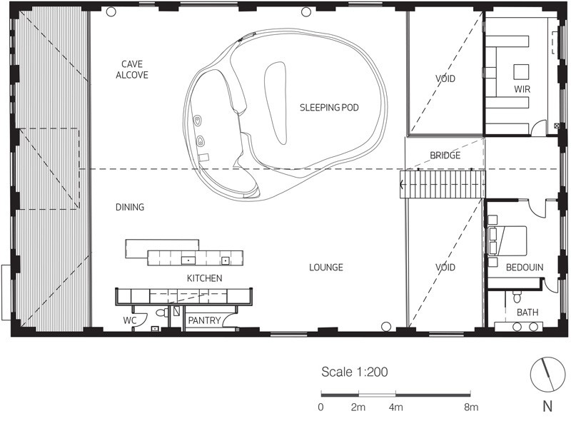 Wohnung in einem ehemaligen Lagerhaus in Sydney